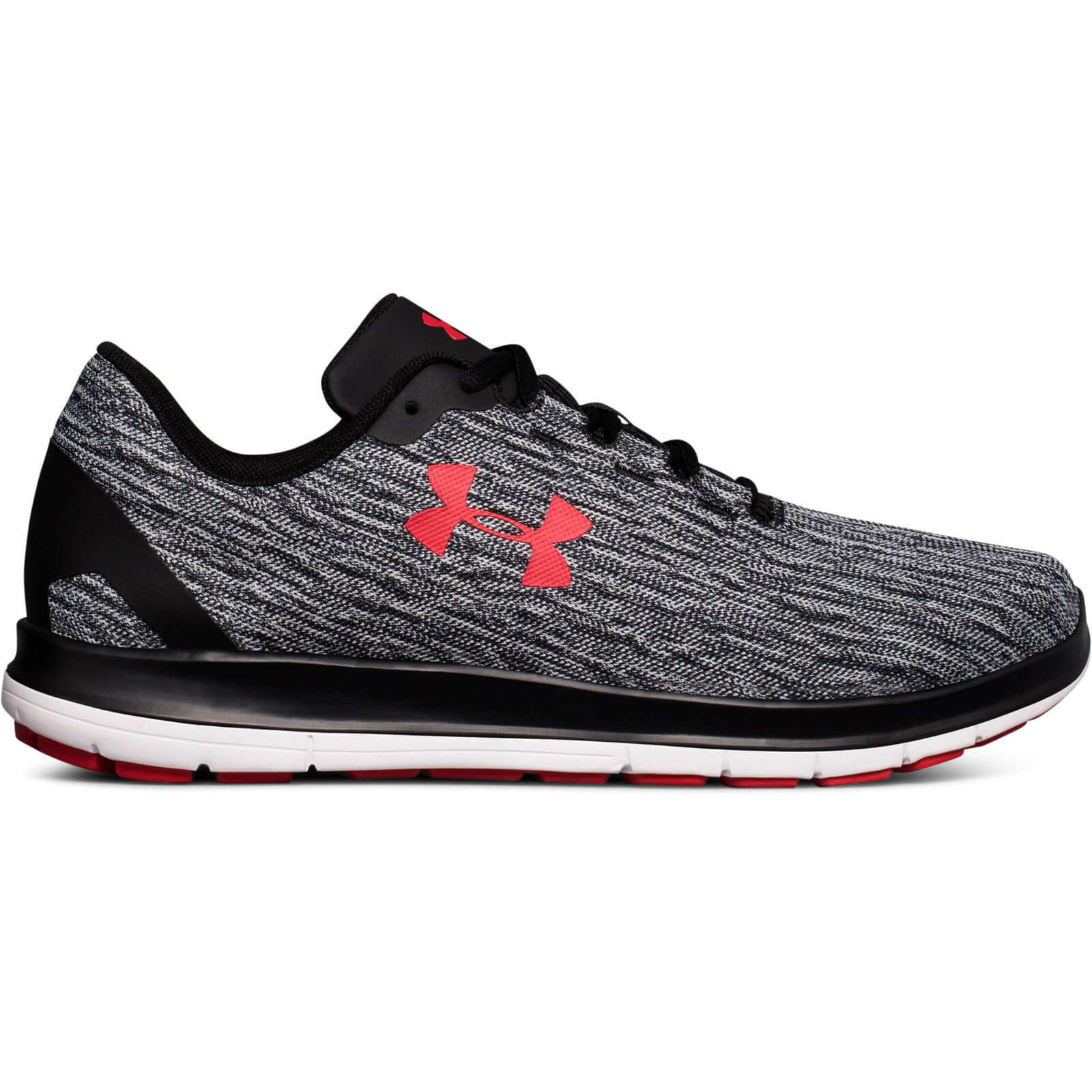 under armour shoes black and red