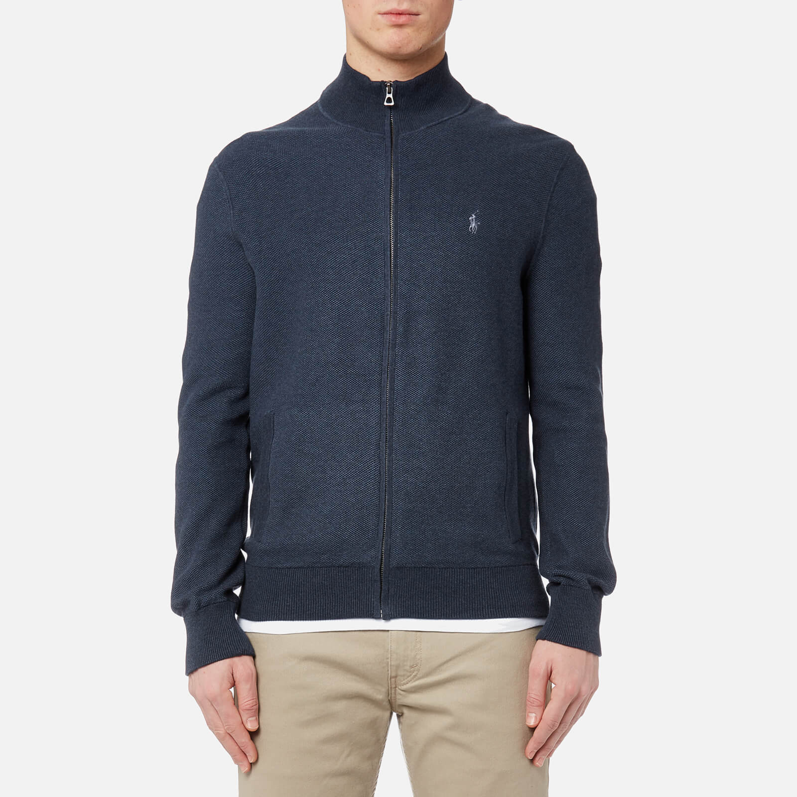 ralph lauren full zip sweater