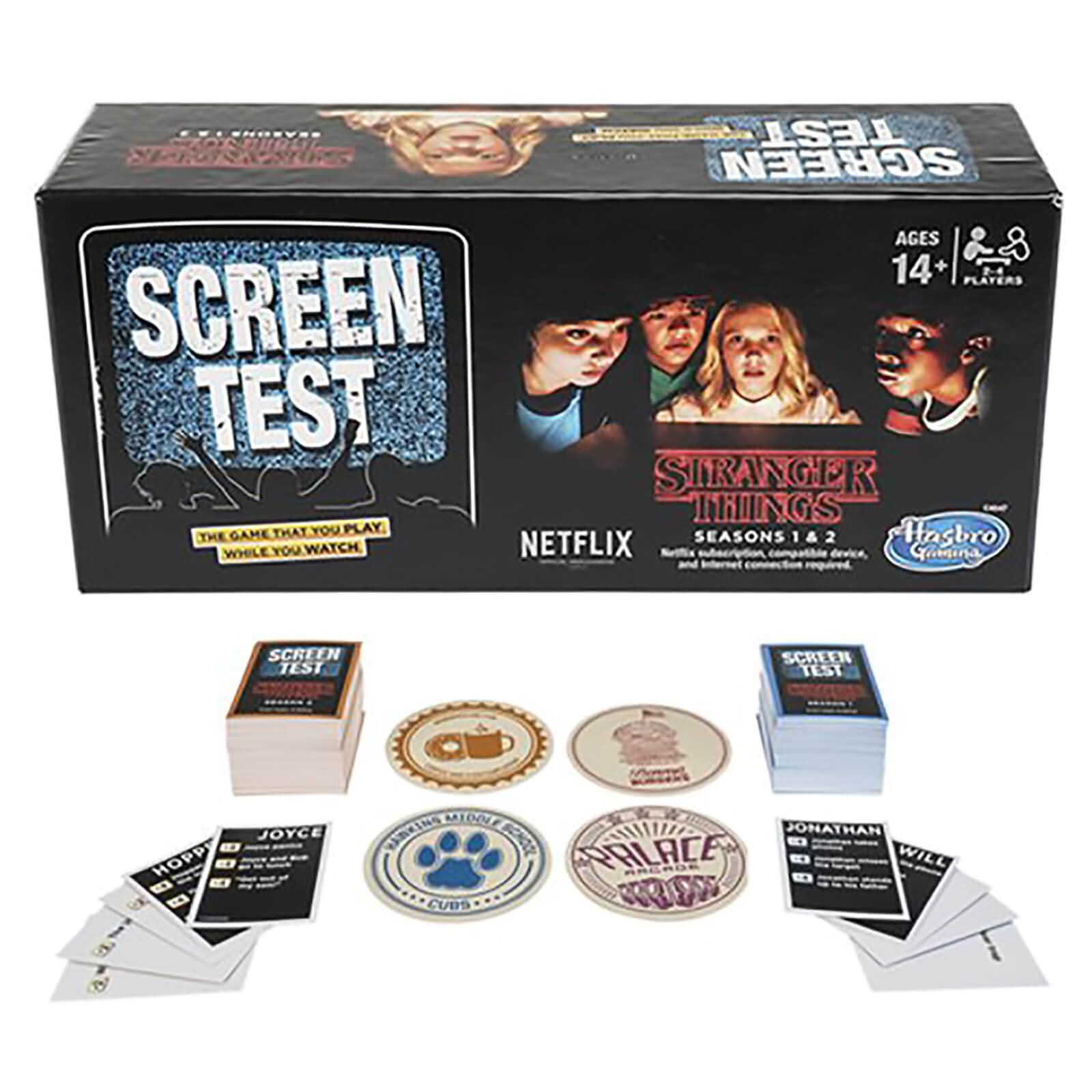 Stranger Things Screen Test Game Toys Zavvi De
