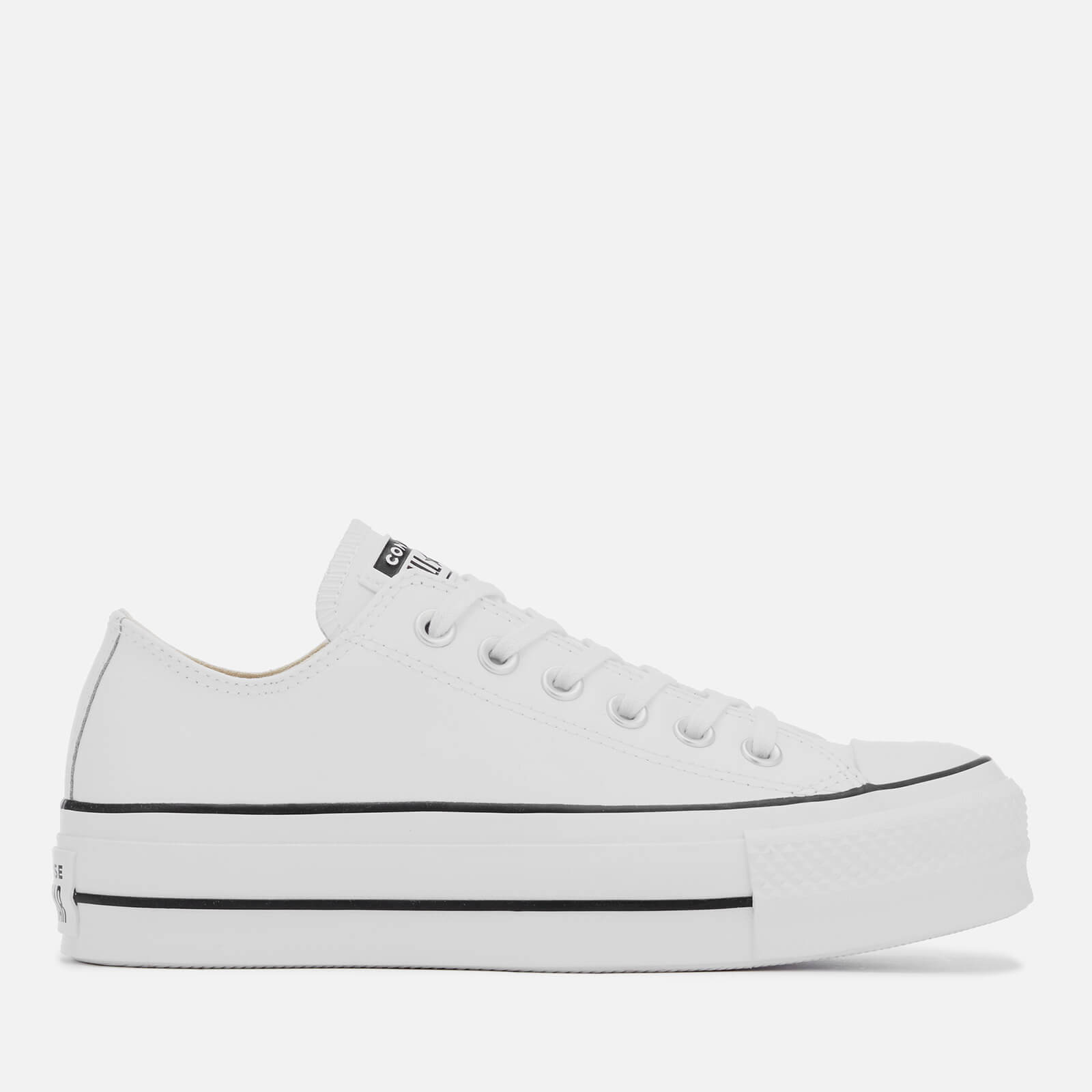white all star clean lift trainers