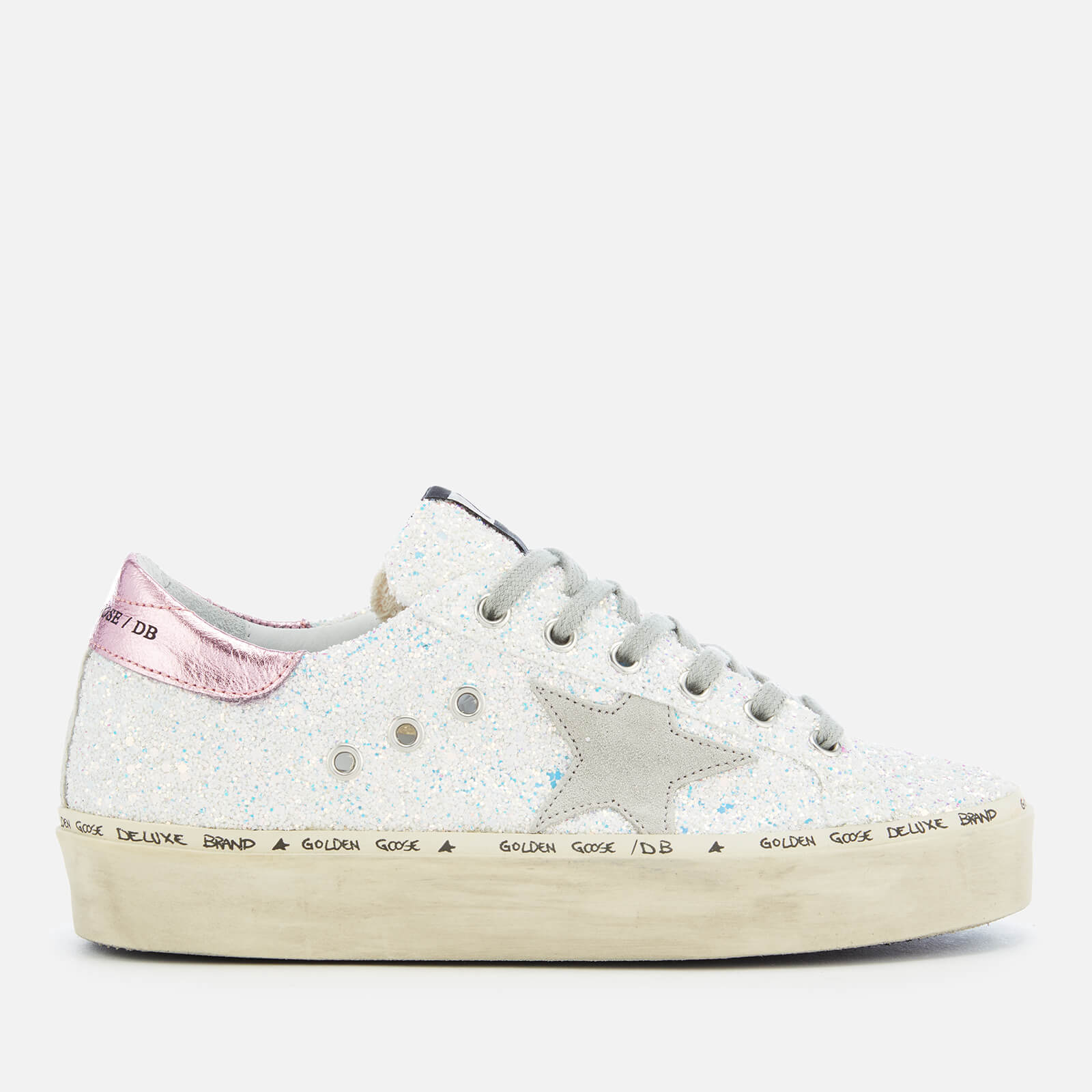 iridescent golden goose