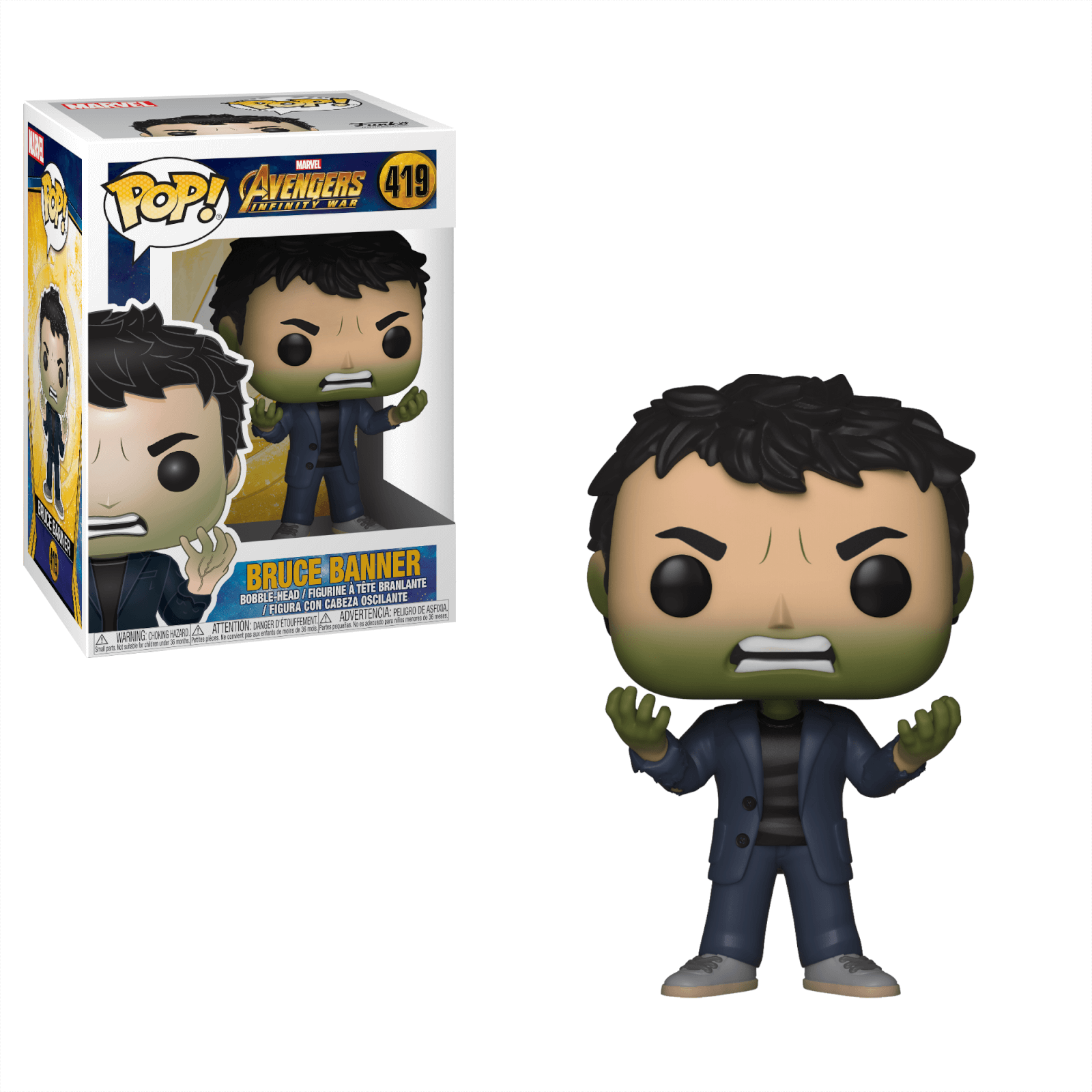 hulk and bruce banner funko pop