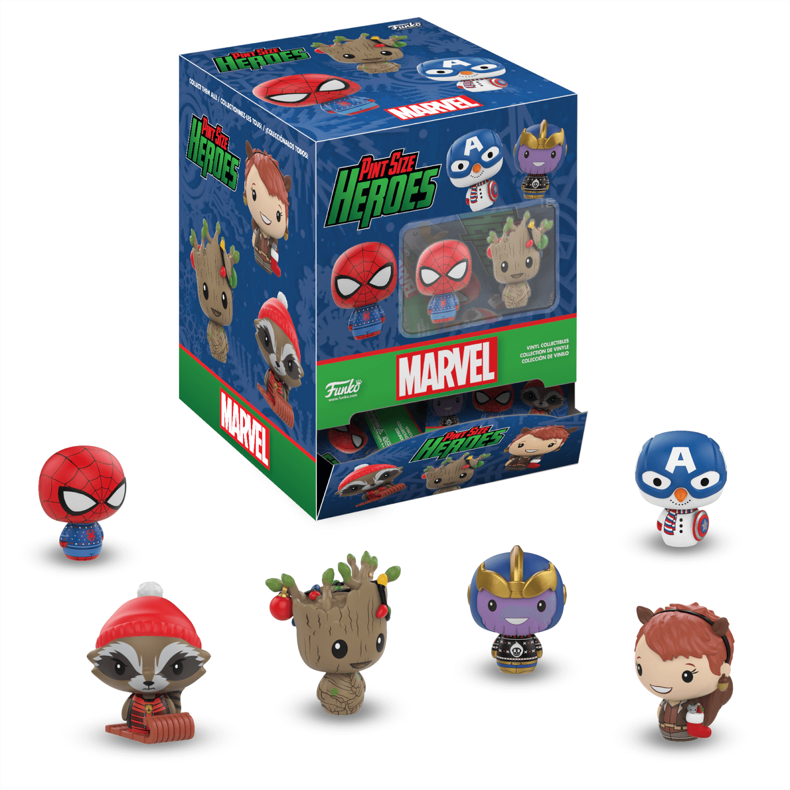 mini funko pop marvel