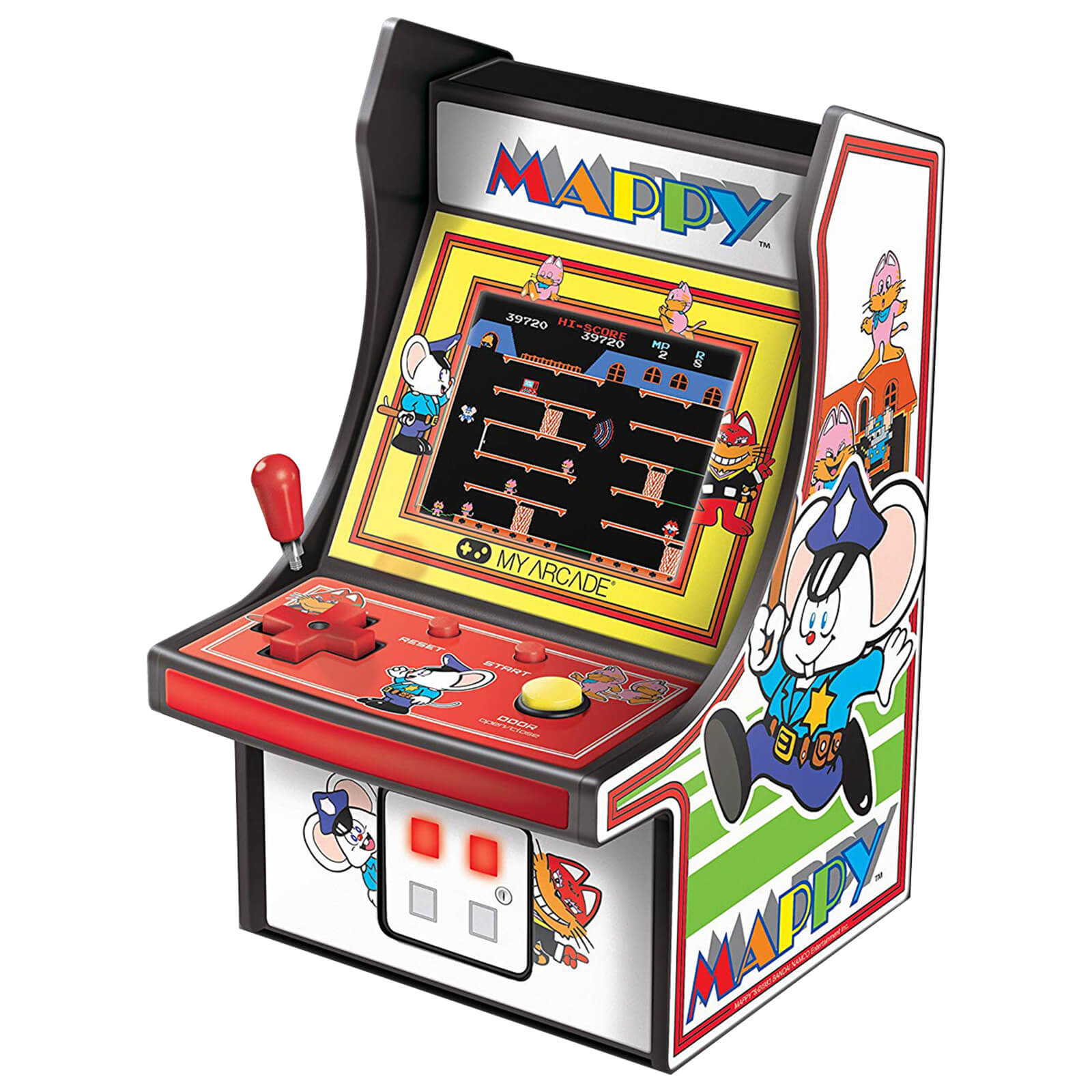 Dreamgear Retro Arcade 6 Inch Mappy Micro Player Games Zavvi De