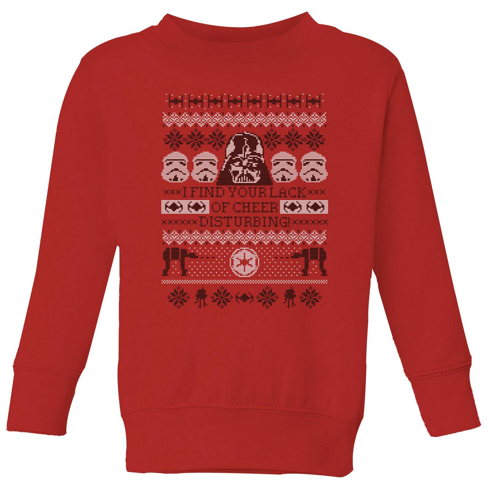 star wars the mandalorian the child red christmas sweatshirt