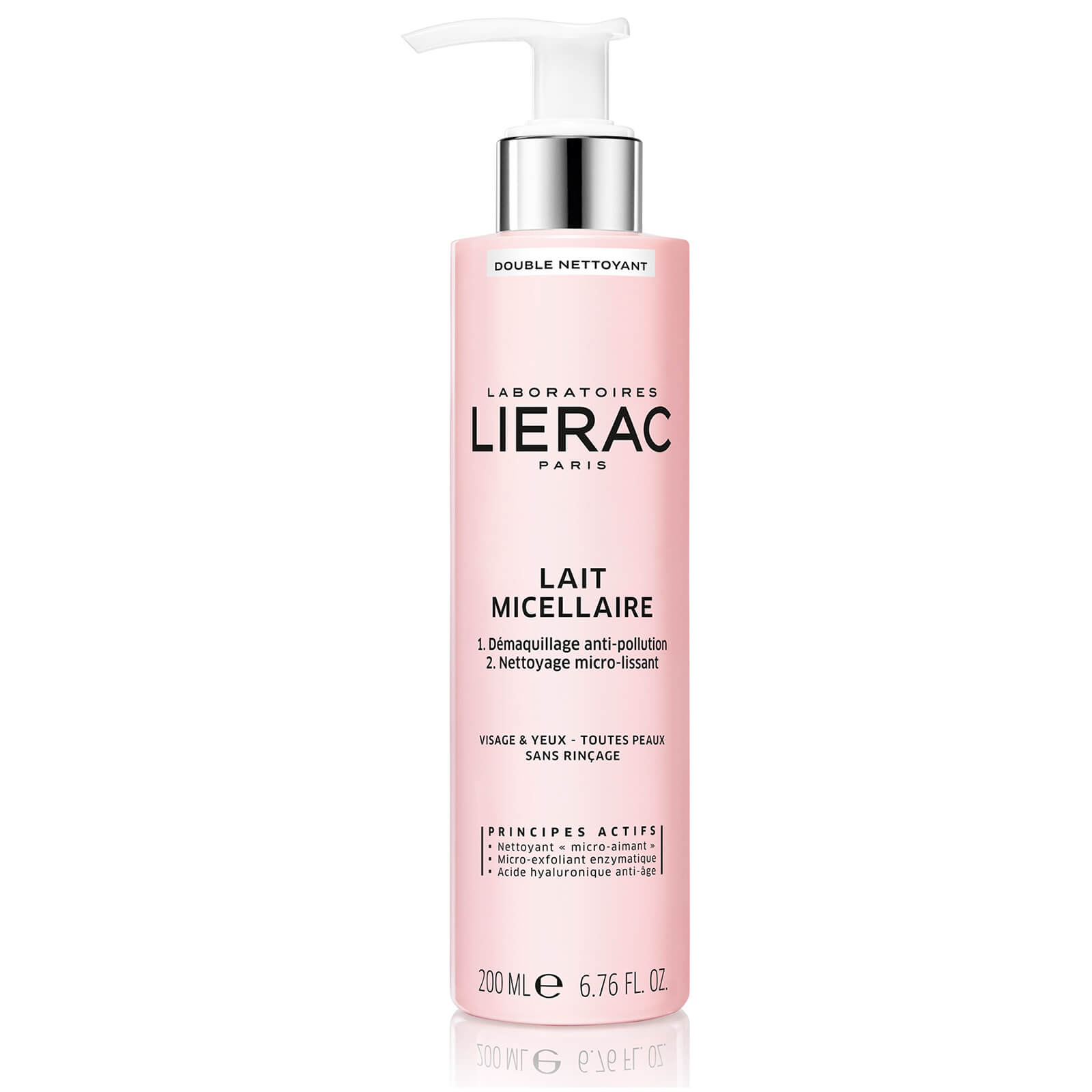 double cleansing with micellar water
