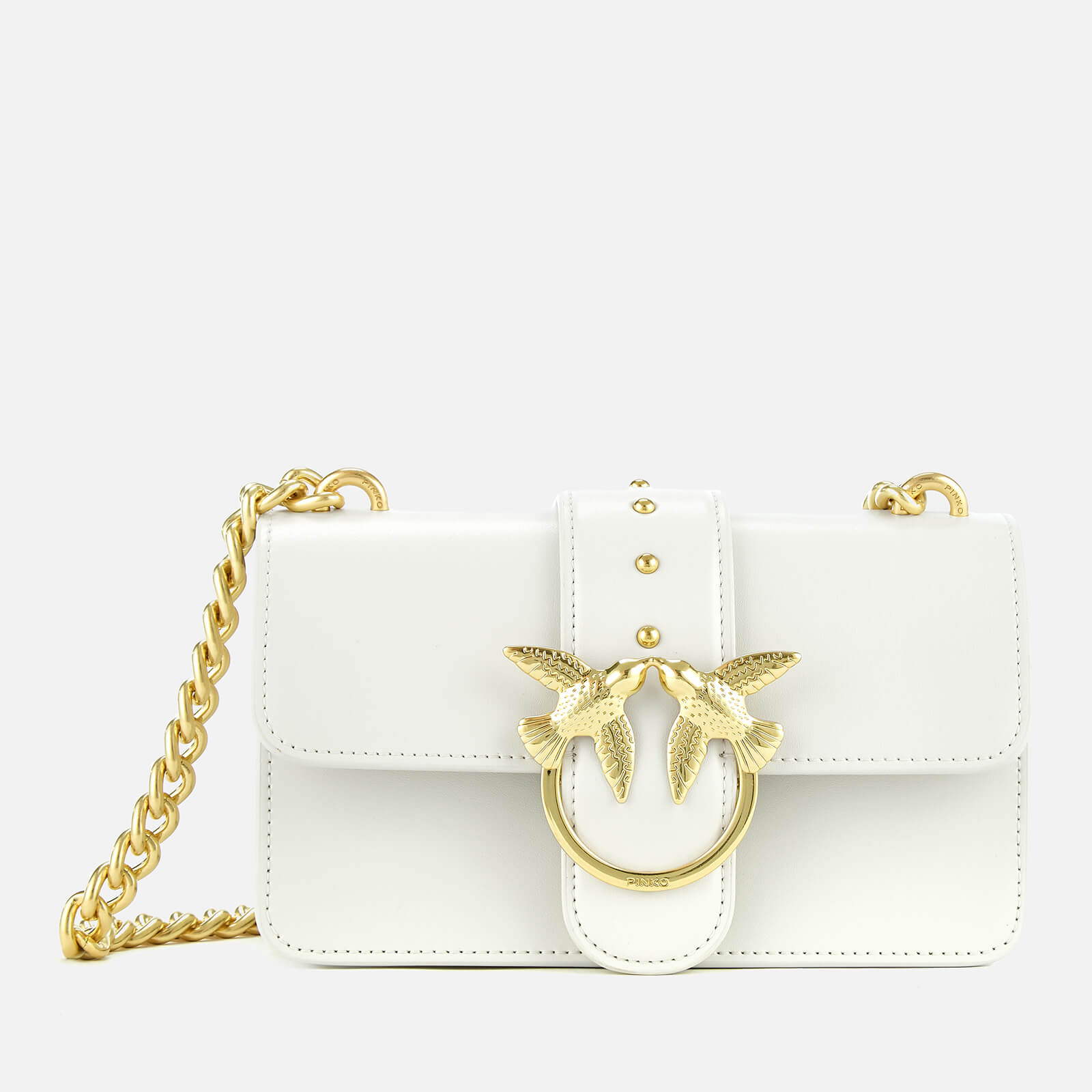 Пинко сумка белая с рисунком