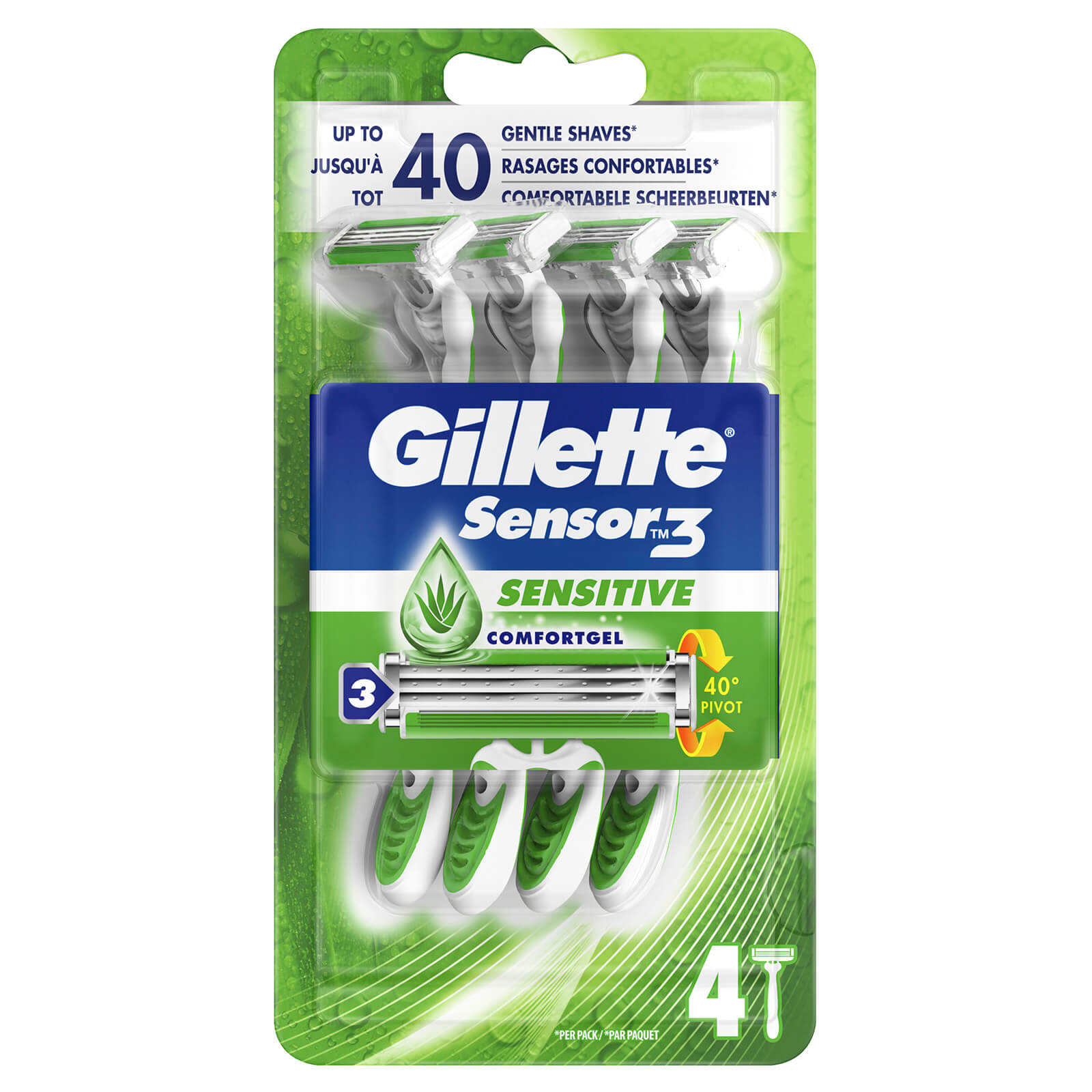 Gillette sensor3 disposable razor
