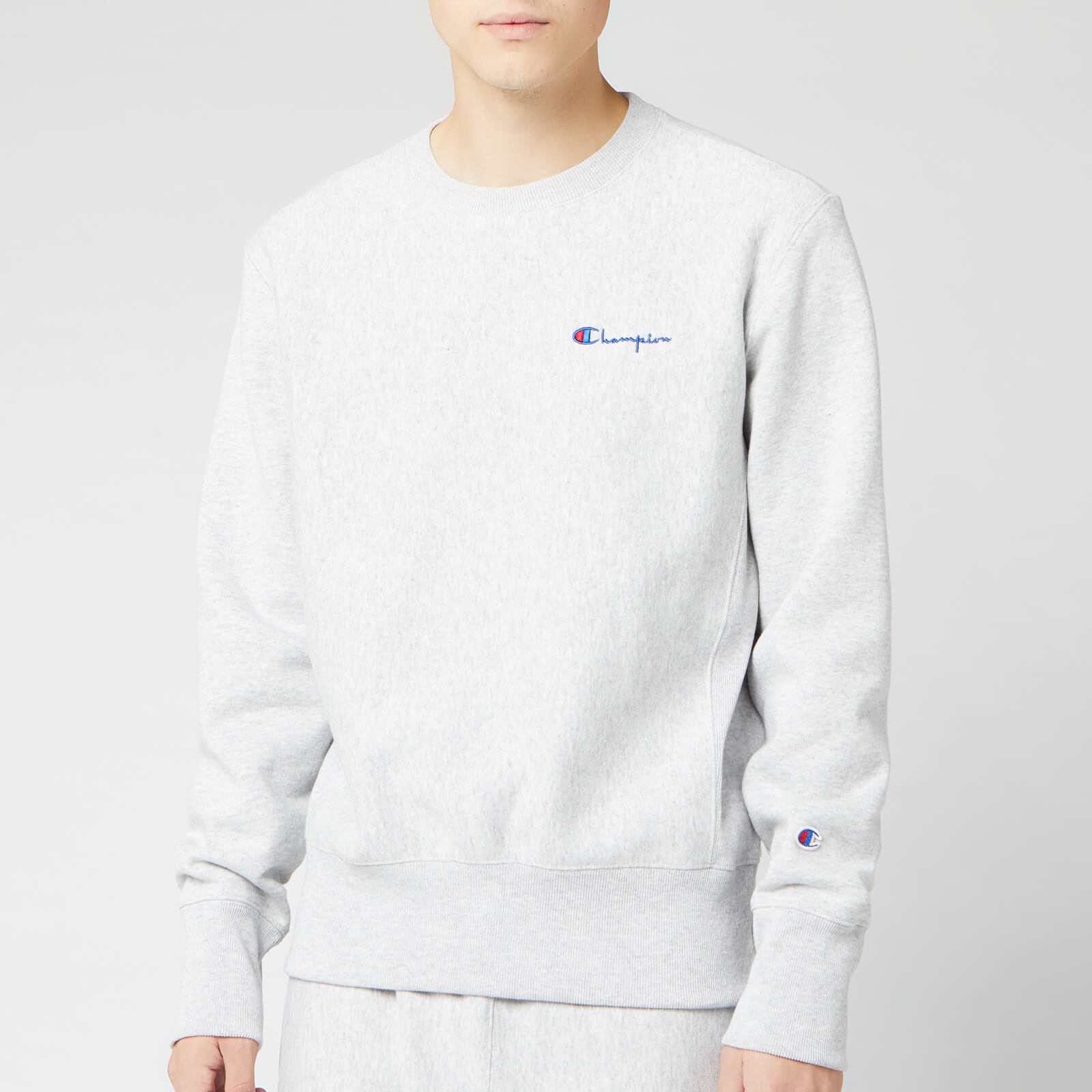 champion small script sweatshirt