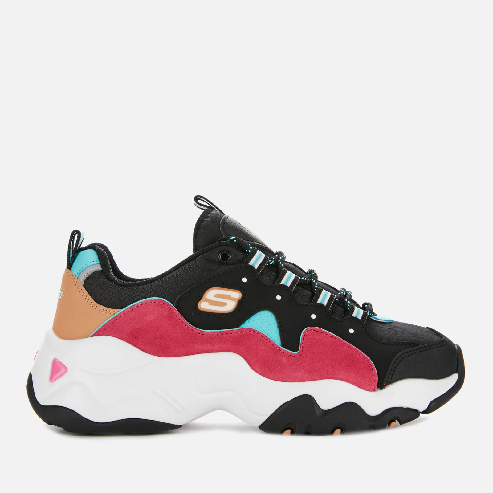 skechers d'lites 3 womens blue