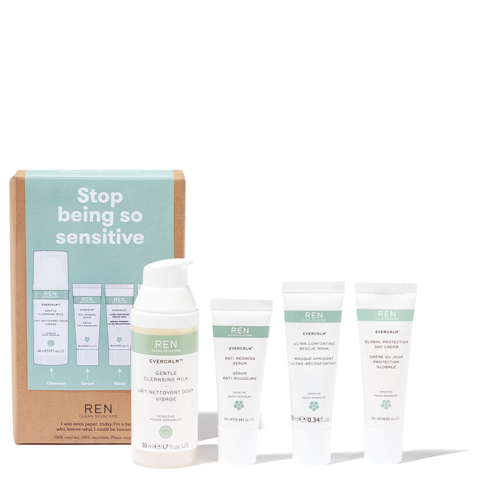 complete skincare routine kit