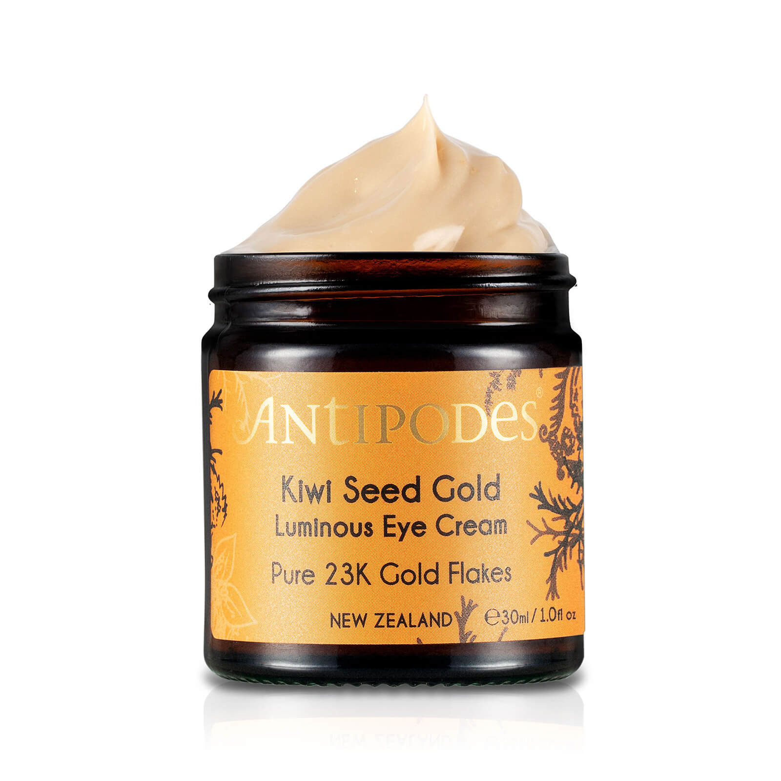 kiwi seed gold luminous eye cream