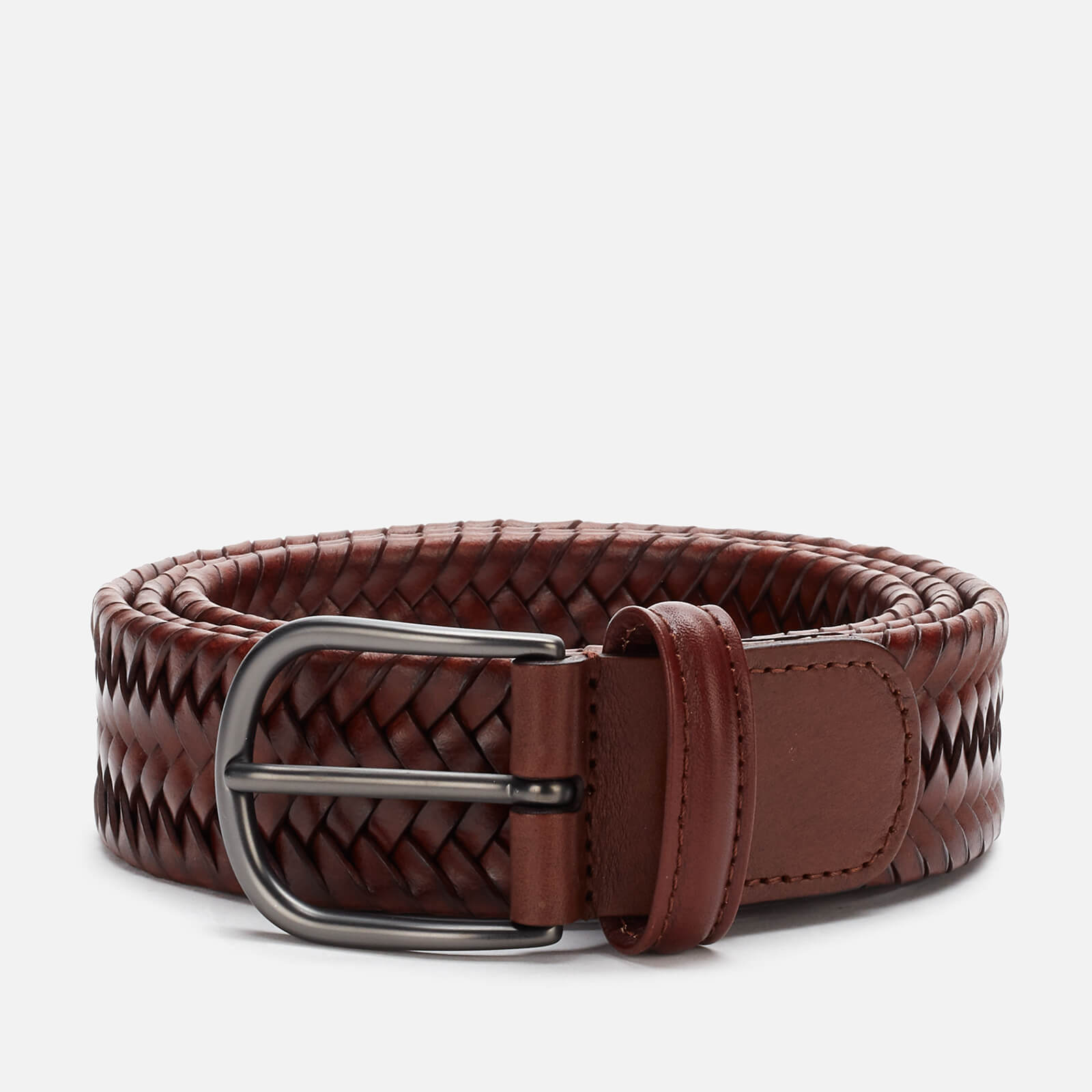 mens woven belts uk