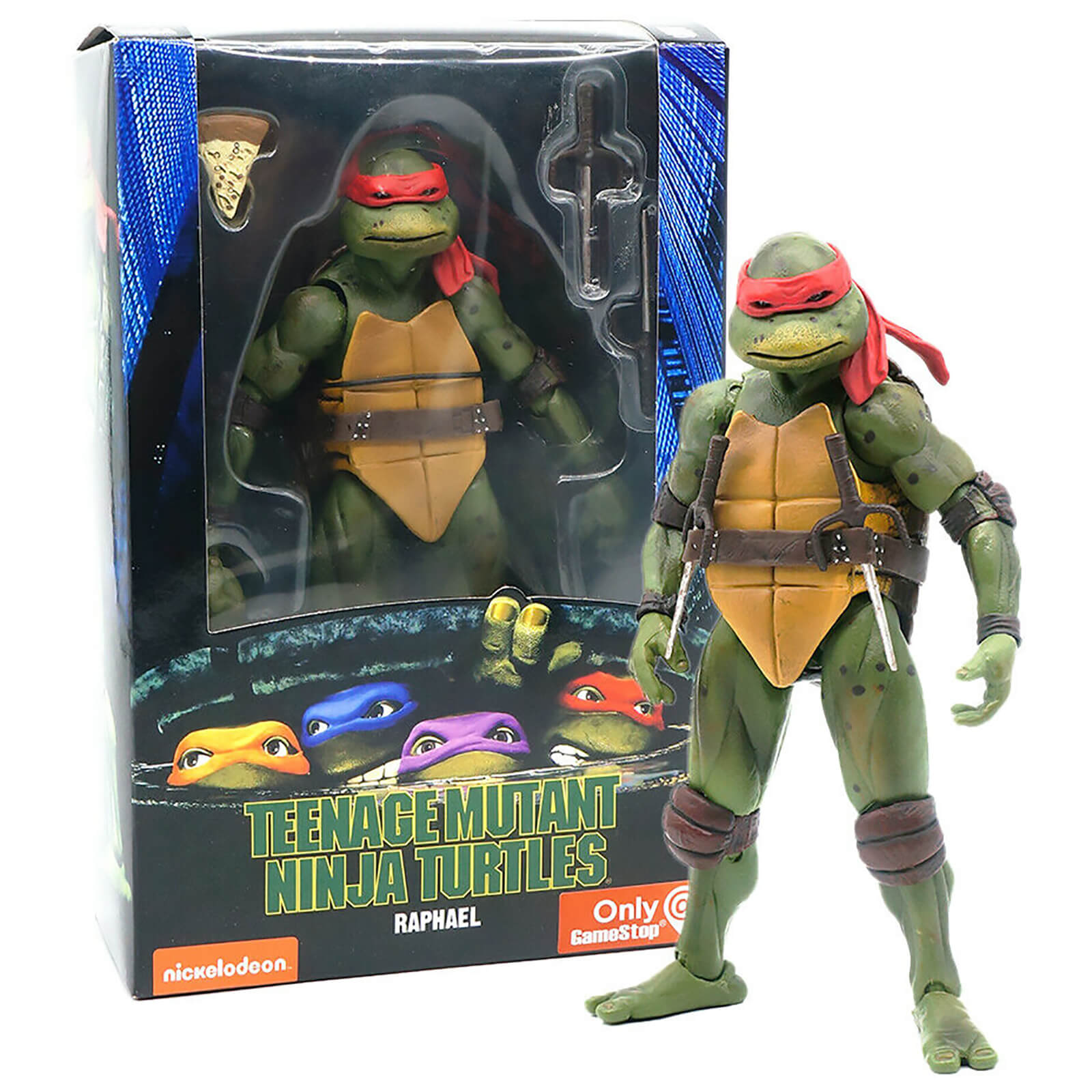 NECA Teenage Mutant Ninja Turtles TMNT 7/" Action Figure 1990 Movie Collection