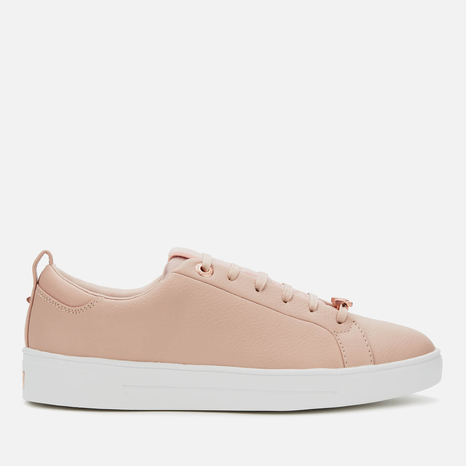pink leather trainers womens