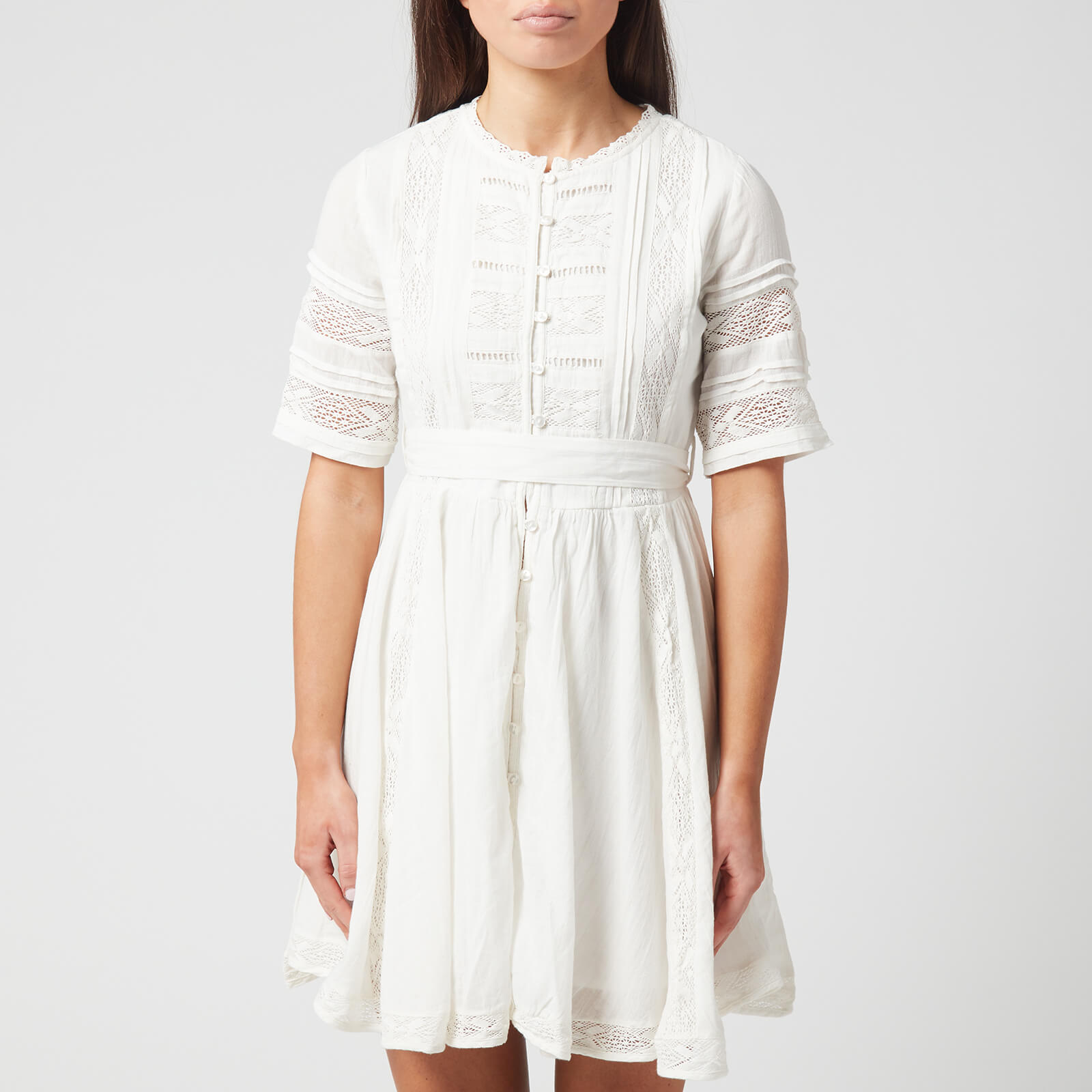 Superdry white lace dress Clearance