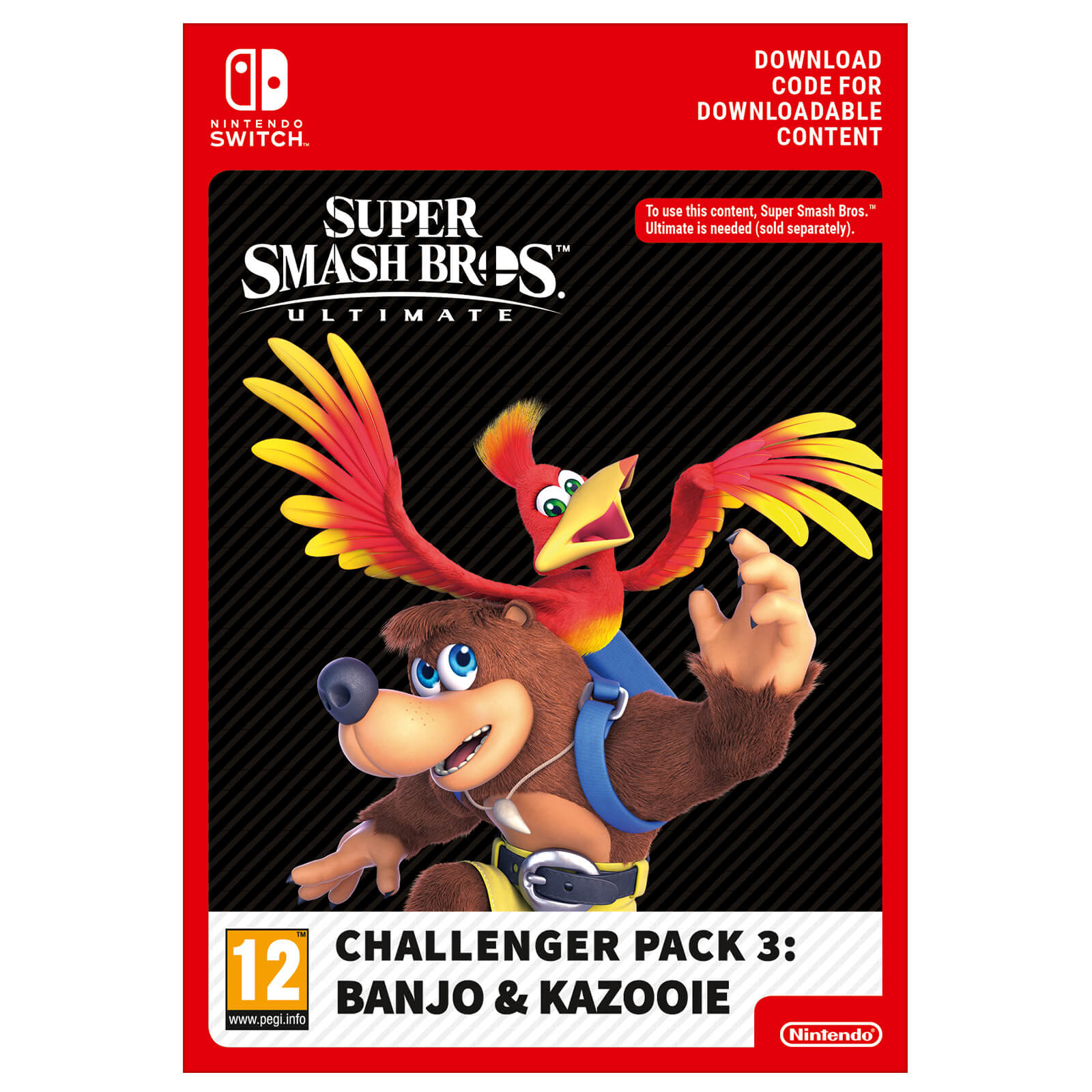 How to download super smash bros ultimate on nintendo switch Super Smash Bros Ultimate Banjo Kazooie Challenger Pack Digital Download Nintendo Official Uk Store