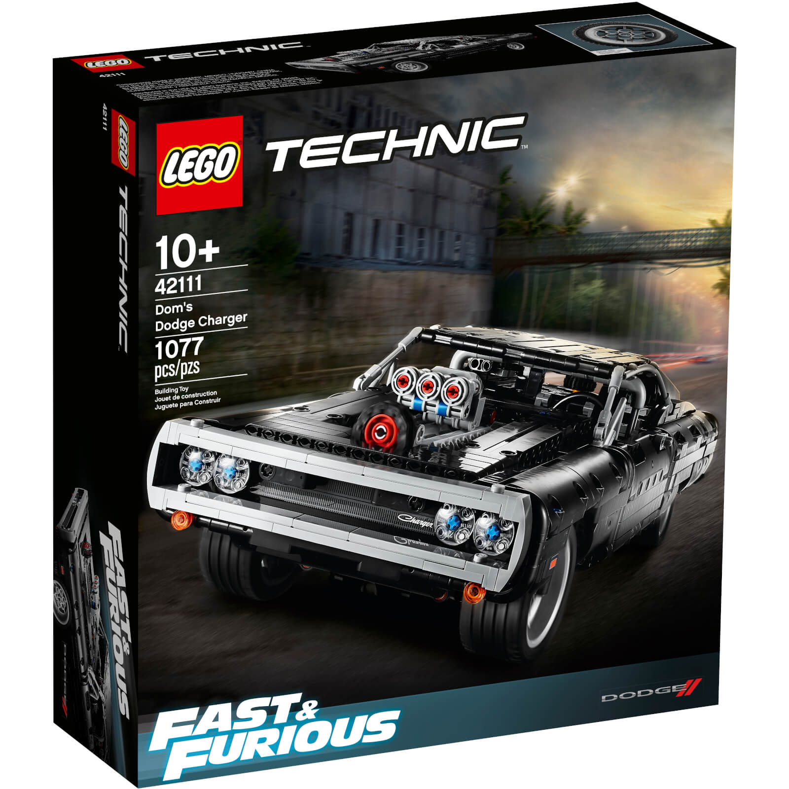 fast and furious lego charger