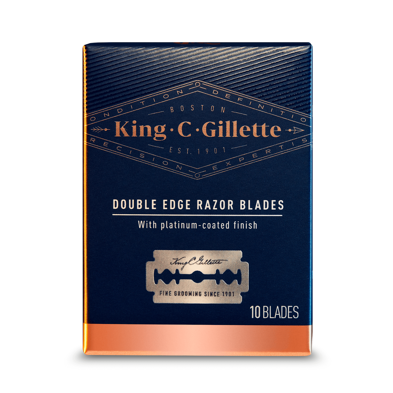 Sintético 91+ Imagen Gillette King C. Set Para Barba + Bolsa Lleno
