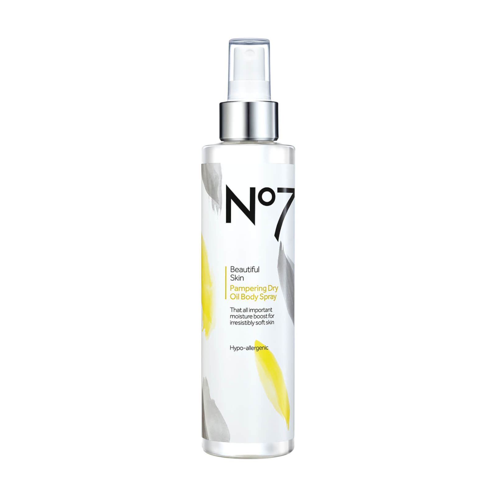 Beautiful Skin Pampering Dry Oil Body Spray 200ml No7 Uk