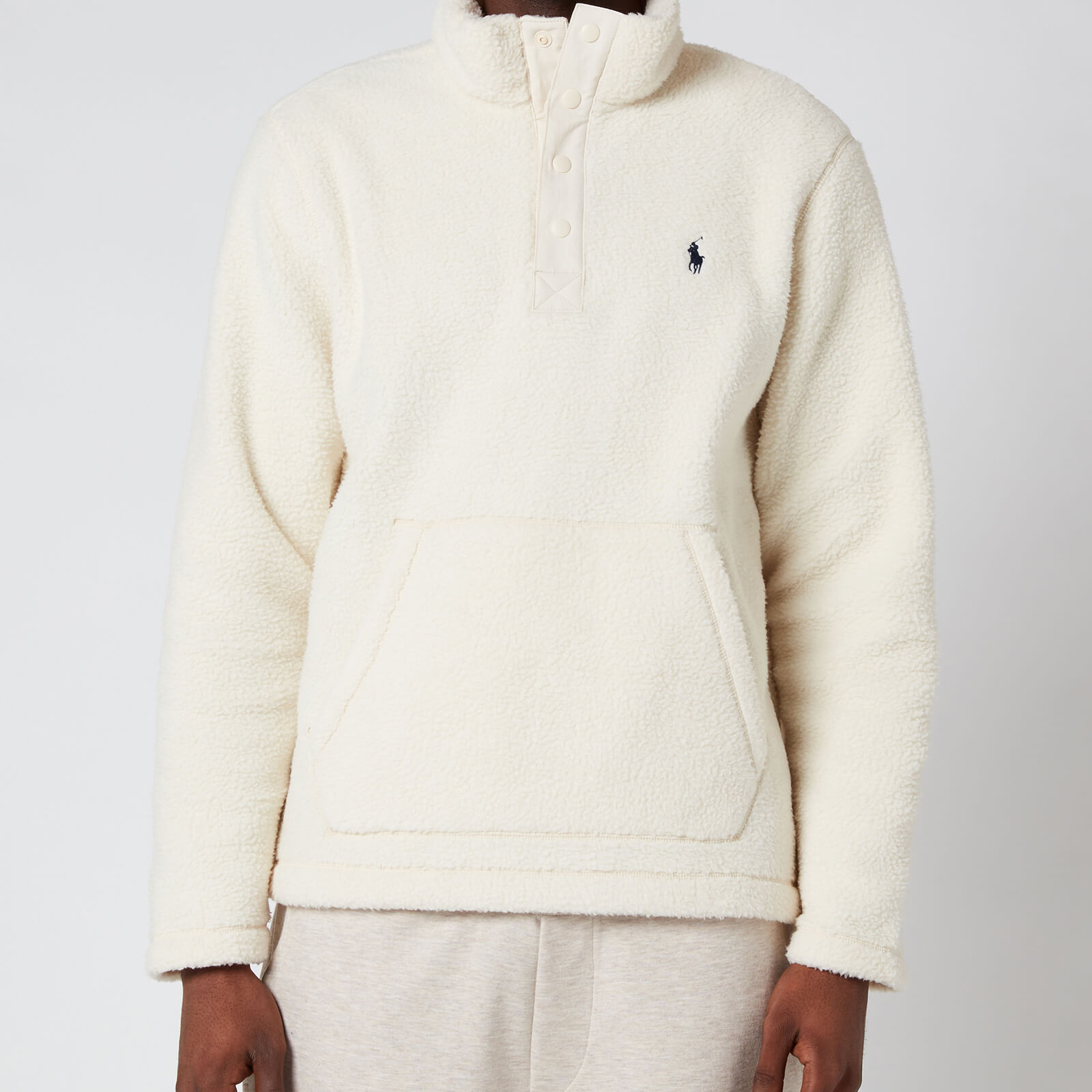 polo ralph lauren men's fleece mockneck pullover