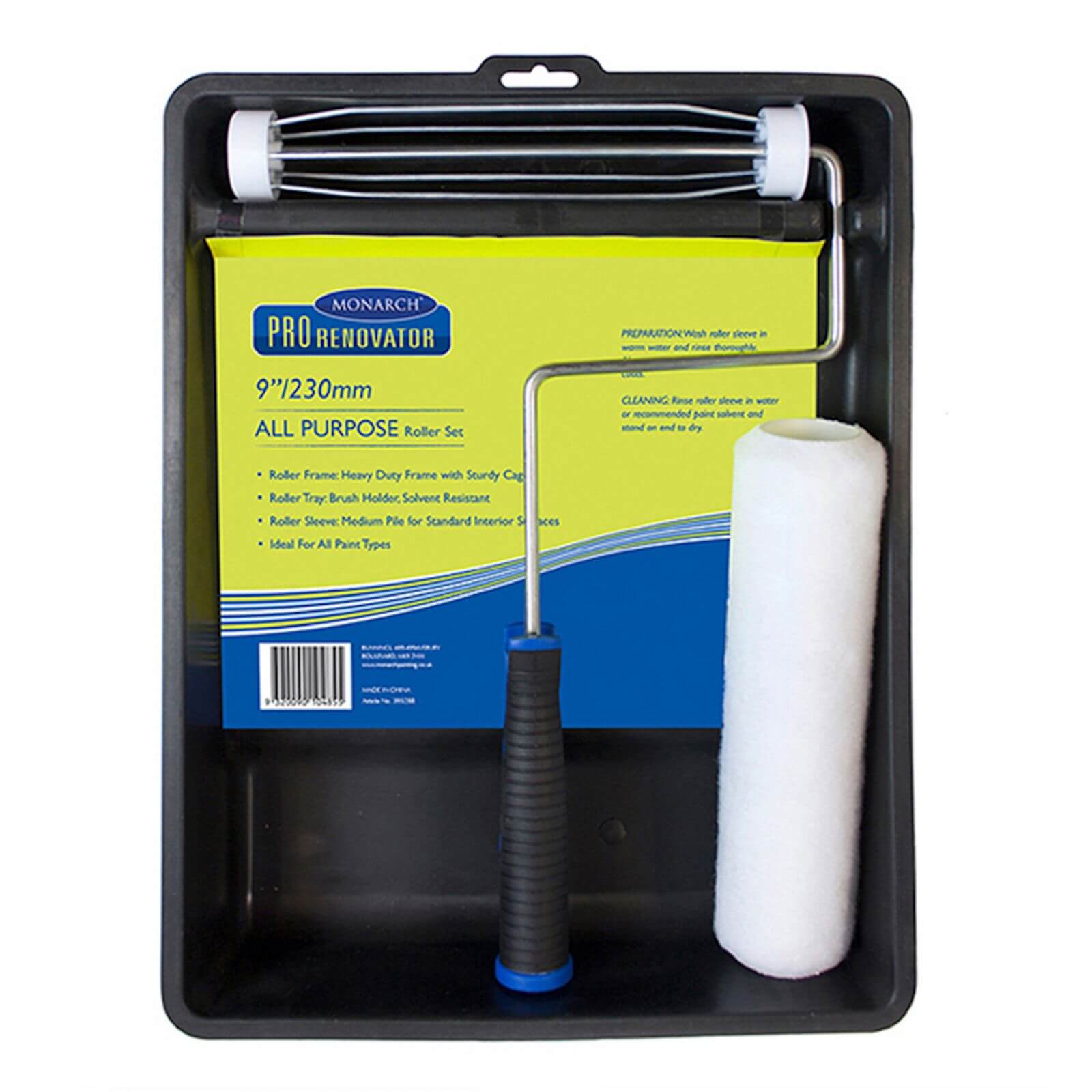 Monarch Pro Renovator Roller Kit 230mm 3 pack Homebase