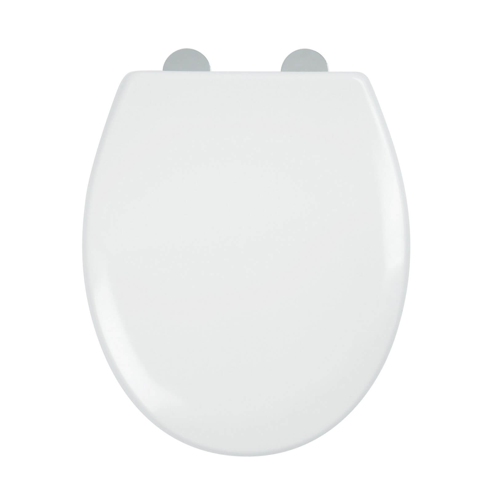 Croydex Constance Thermoset Toilet Seat White Homebase