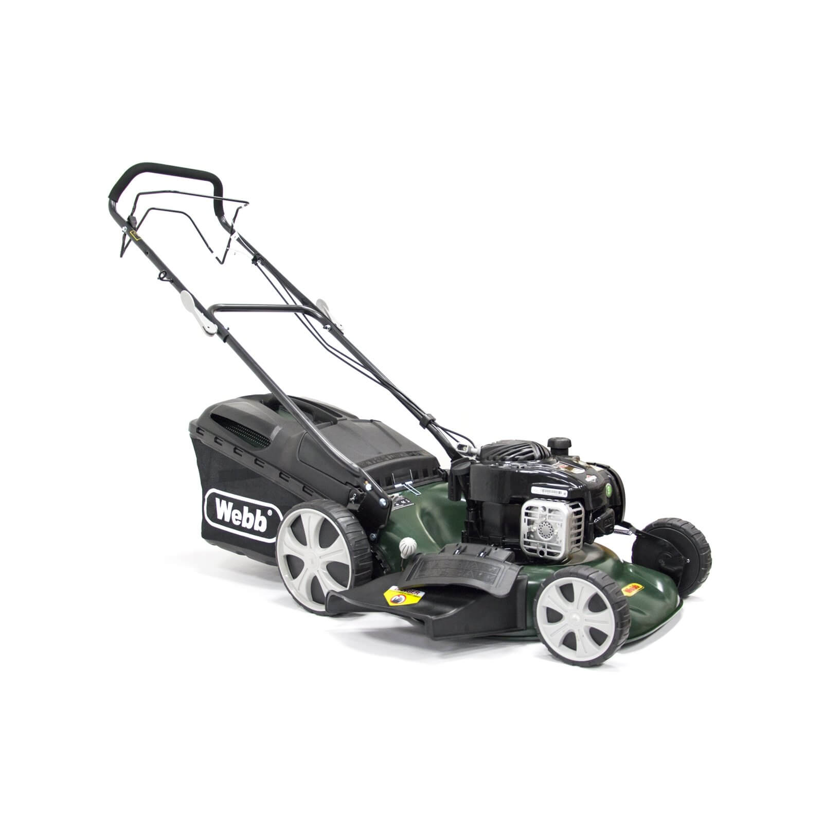 Webb High Wheel Petrol Rotary Mower 18In Homebase