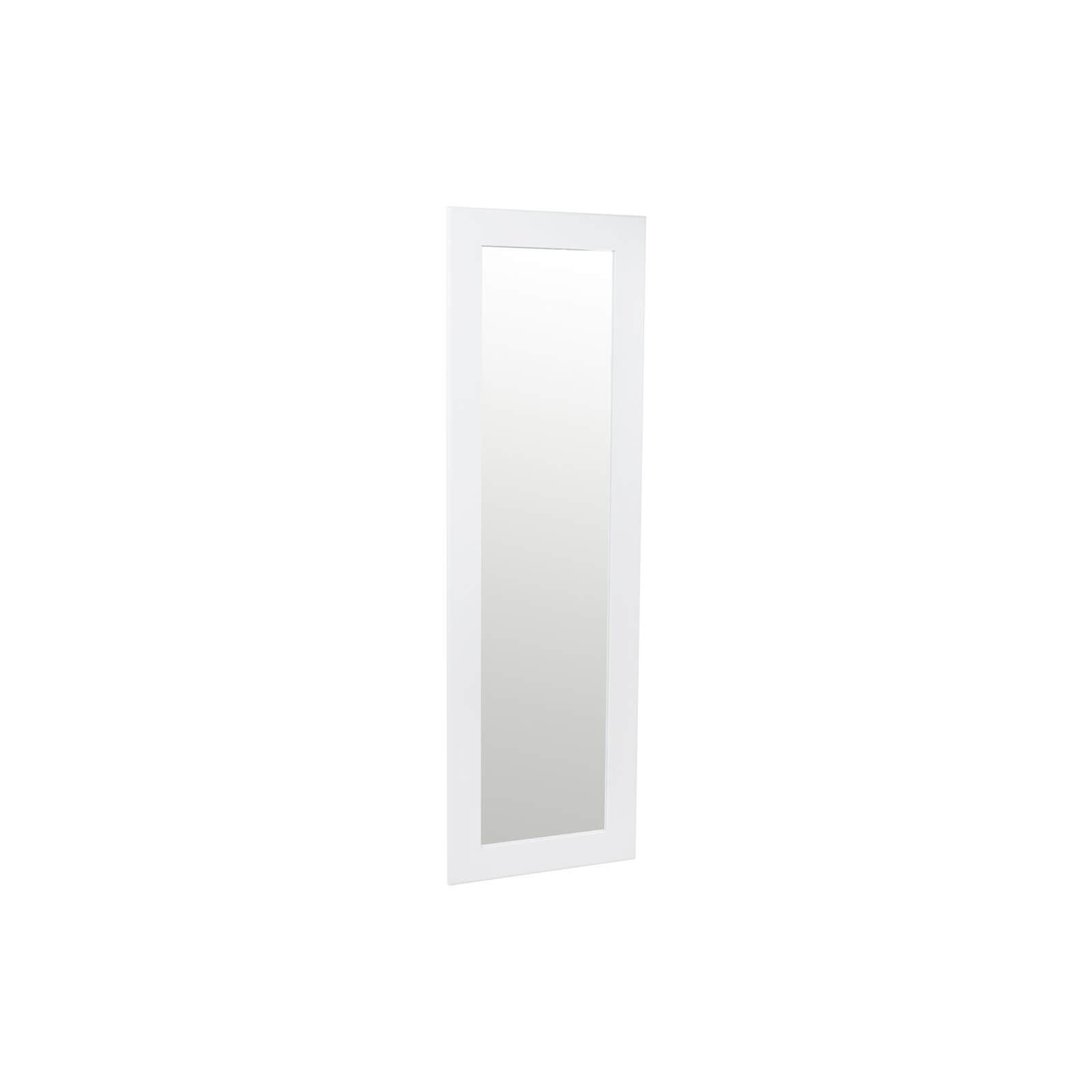 Everett Framed Mirror White Full Length 44x134cm Homebase