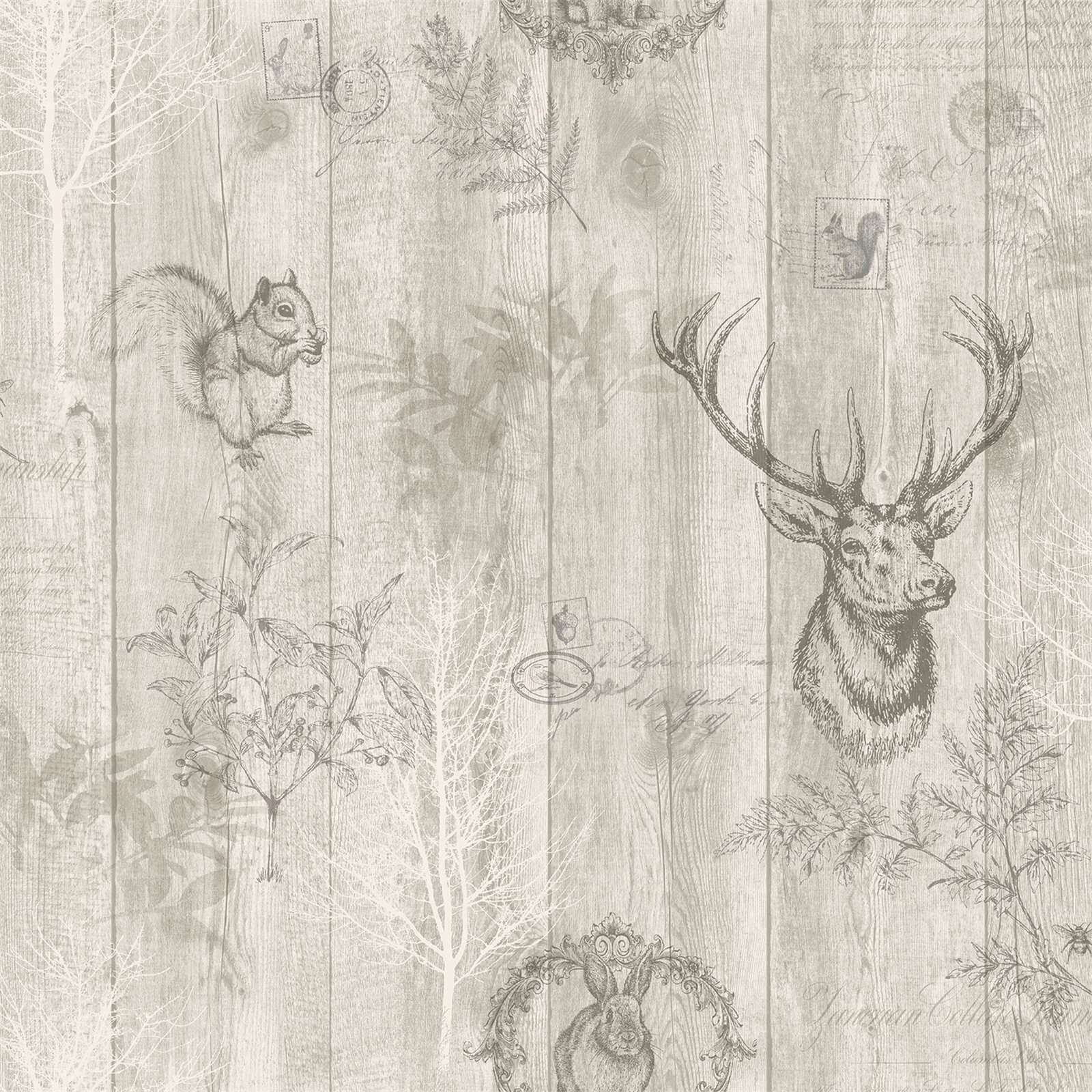 Holden Decor Stag Wood Effect Smooth Metallic Beige Wallpaper Homebase Blooming wall barnwood wood panel wood plank removable wallpaper wall mural for livingroom kitchen bathroom bedroom,20.8 x 374, multicolor. holden decor stag wood effect smooth metallic beige wallpaper