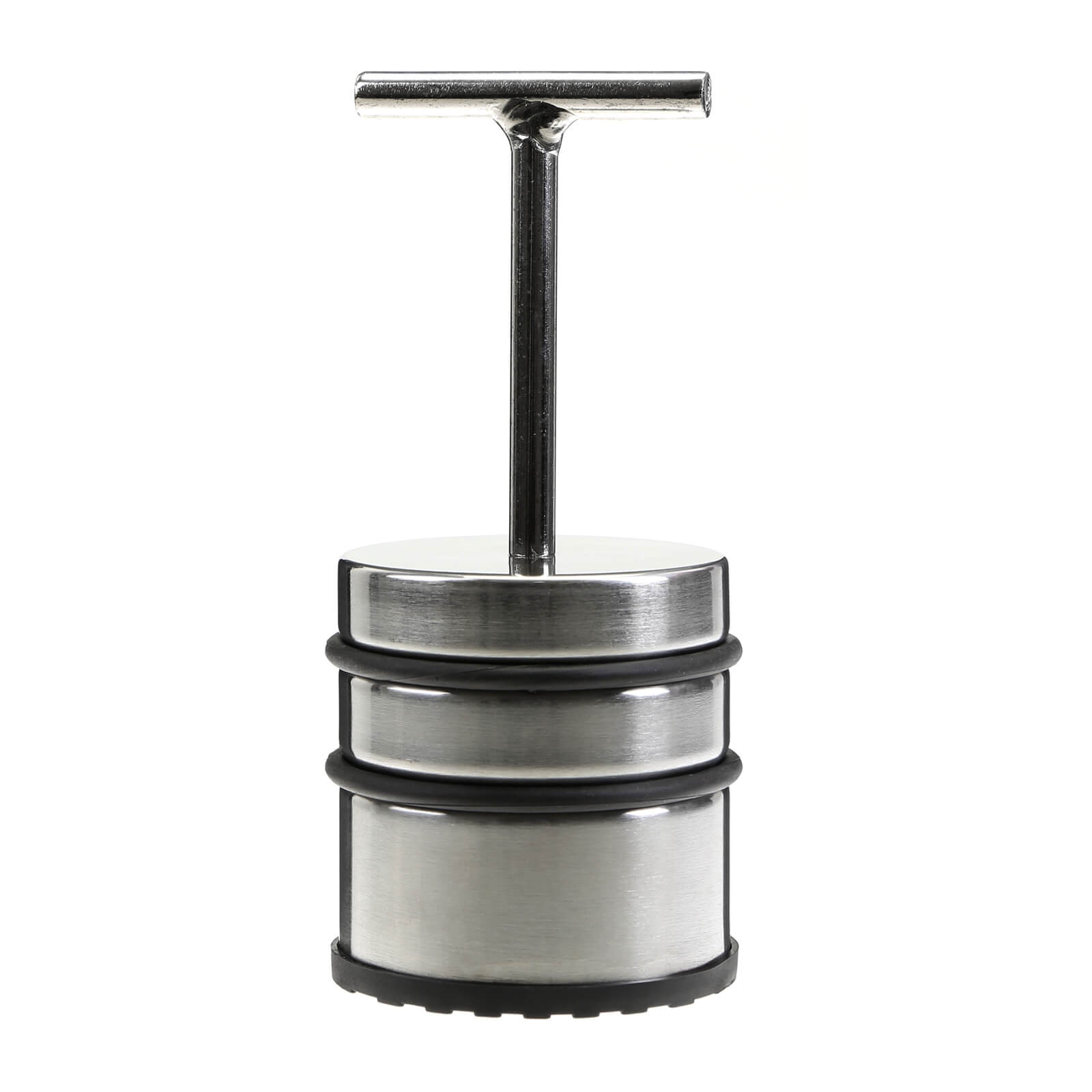 Chrome Door Stopper with Handle Homebase