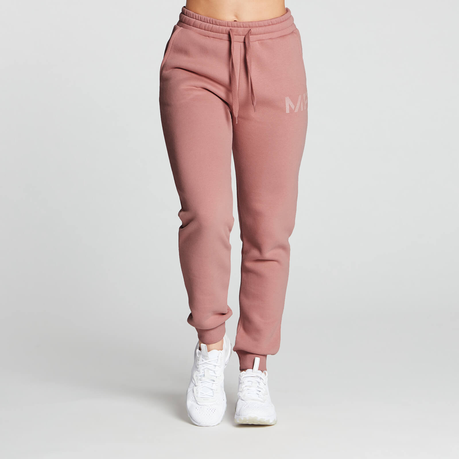 washed pink joggers