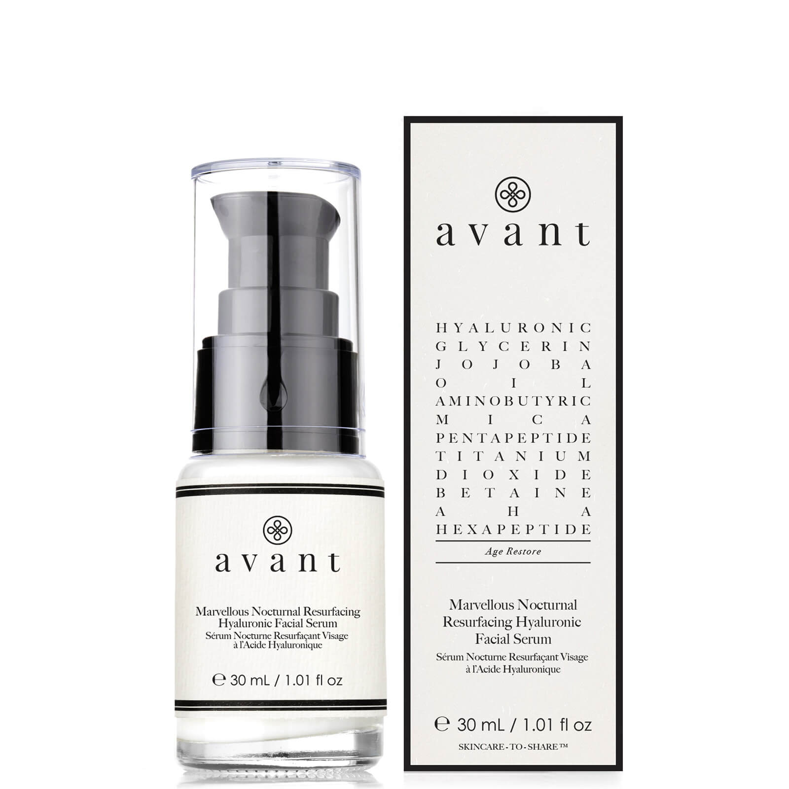hyaluronic face serum
