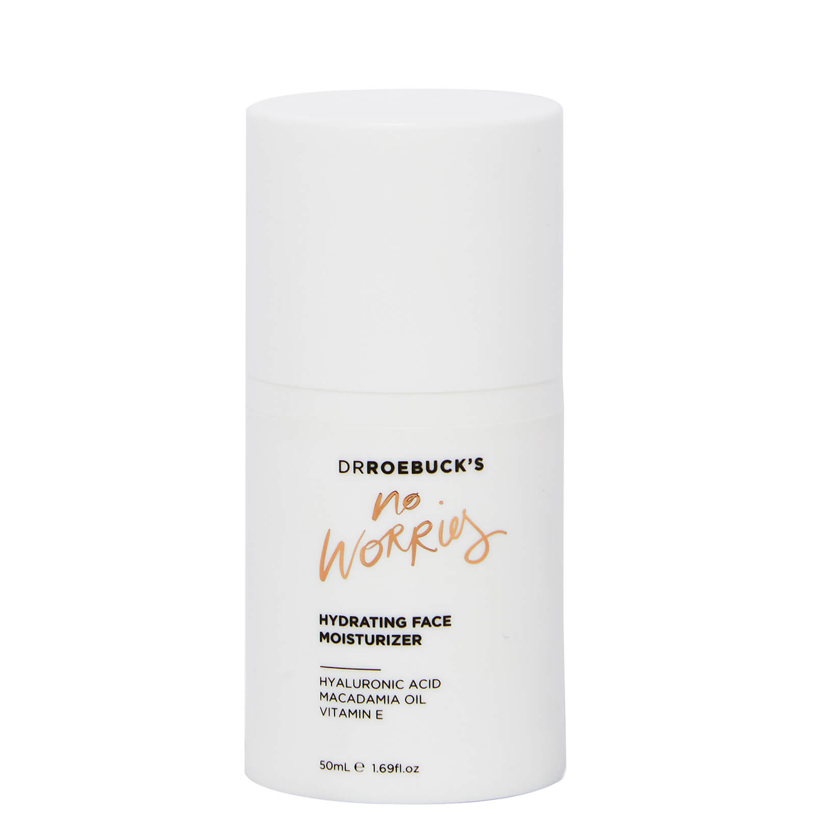 dr roebuck's no worries hydrating face moisturizer
