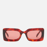 Le Specs Women's Ziggy Round Sunglasses - Black - Free UK Delivery ...