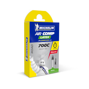 Michelin Aircomp Latex Rennrad Schlauch - 700 x 22-23mm