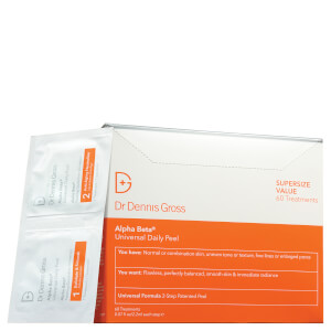 Dr Dennis Gross Skincare Alpha Beta peeling quotidiano universale (confezione da 60)