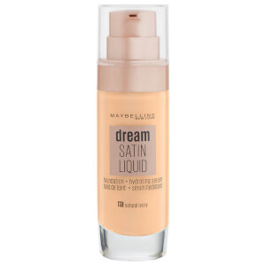 Maybelline Dream Satin Liquid Foundation with Hydrating Serum 30ml (Various Shades)