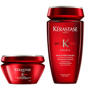Kérastase Soleil Bain (250 ml) and Masque UV Defense (200 ml) Duo