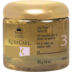KeraCare Protein Styling Gel - Clear 16oz