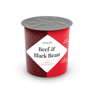 Meal Replacement Beef and Black Bean Pot Meal
