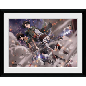 Attack on Titan Smoke Blast - 16x12 Framed Photographic