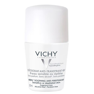 Vichy Deodorant 48Hour Sensitive Skin Anti-Perspirant Roll On 50 ml