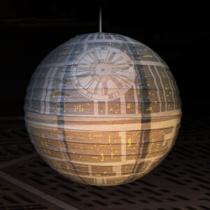 Star Wars Death Star Paper Lightshade: Image 1
