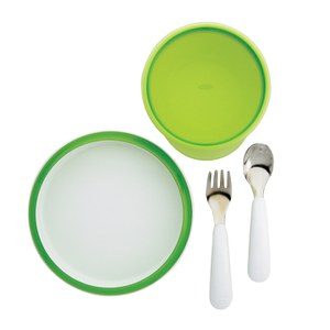 OXO Tot 4 Piece Feeding Set - Green