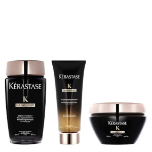 Kérastase Chronologiste Revitalizing Shampoo, Care Conditioner and Balm Treatment Trio