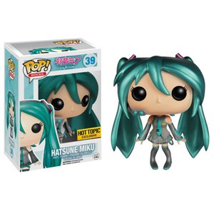 Vocaloid Hatsune Miku Metallic Hot Topic Exclusive Pop! Vinyl Figure