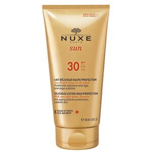 Солнцезащитный лосьон для лица и тела NUXE Sun Face and Body Delicious Lotion SPF 30 (150 мл)