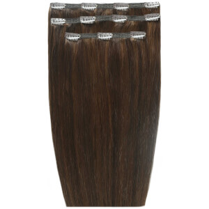 Beauty Works Deluxe Clip-In Hair Extensions 18 Inch - Chocolate 4/6
