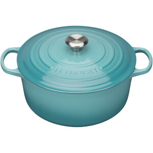 Le Creuset Signature Cast Iron Round Casserole Dish 20cm - Teal